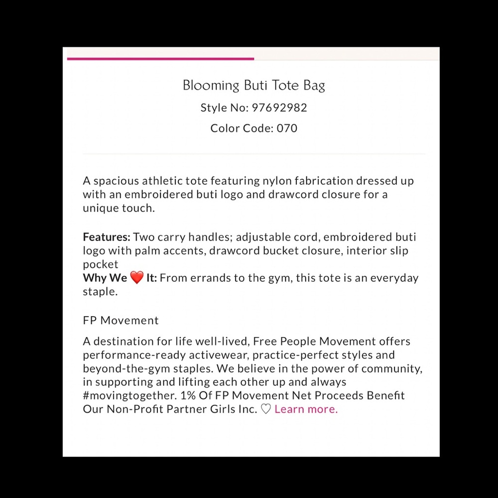 Free People Blooming Buti Bag. - Picture 7 of 8